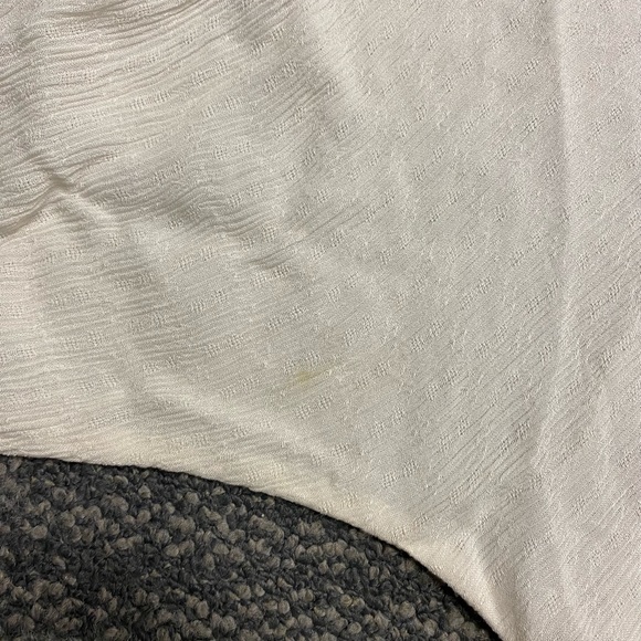 Free People Cream Crochet Detail Boho Crop Top XS - Picture 5 of 9